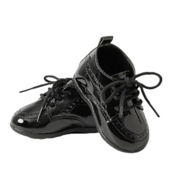 Imagem de Sapatos Oxford para bebês, meninos, meninas, com sola macia, mocassins formais clássicos, sapatos sociais para festa de casamento