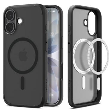 Imagem de Capa Spigen para iPhone 17, Ultra Híbrida [MagFit] Projetada para Apple iPhone 17 - Preto Frost