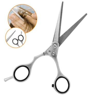 Imagem de Tesoura Profissional Reta Cabeleireiro Barbeiro Corte Cabelo - DS, Pra