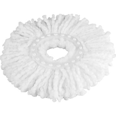 Imagem de Refil de microfibra para rodo MOP giratório com cesto em aço inox VONDER