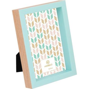 Imagem de Pujals Porta-Retratos 10X15 17X12X5Cm Plástico Azul