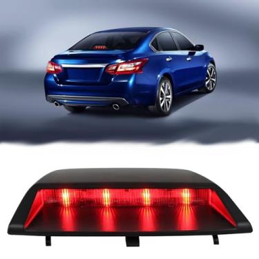 Imagem de DVeiyQuant 3º Terceiro Luz de Freio Full LED Centro Traseiro À Prova D'Água Luz de Paragem de Montagem Alta 3ª Lâmpada Compatível com Nissan Altima Repalcement 26590-3TS1A 26590-3TS1A 26590-9HM1A