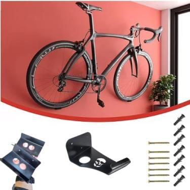 Imagem de Suporte Biclecleta Parede Horizontal P/Bike Speed Mtb Preto