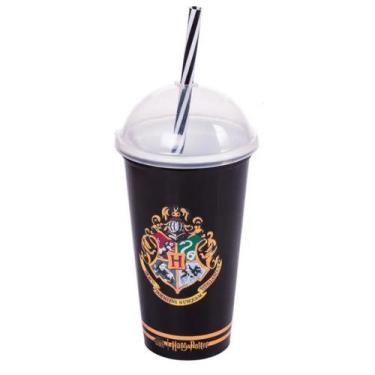 Imagem de Kit Copos Shake Harry Potter 500 ml Sortidos Plasútil, 1 Copo sortido