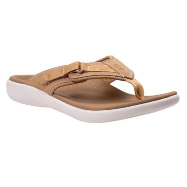 Imagem de REVITALIGN Chinelo feminino Yumi Northfolk, castanho, 38