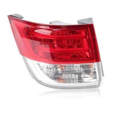 Imagem de Conjunto de luz traseira compatível com Honda Odyssey 2014 2015 2016 2017 Lâmpada de freio traseira lado esquerdo do motorista HO2804104 33550TK8A11