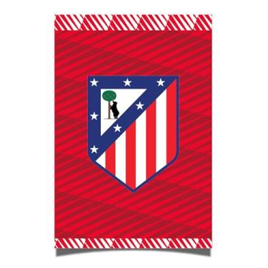 Imagem de Desert Cactus Cartaz Atlético Madrid Atleti de Madrid Futebol Espanhol Clube Futebol 28 x 43 cm Decoração de Escritório Decoração Oficial Fan Gear (28 x 43 cm, Versão B)