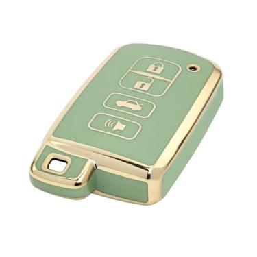 Imagem de Porta-chaves para Toyota Tundra Tocoma Sequoia 4Runner Highlander RAV4 Camry Corolla Avalon 4 botões