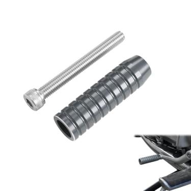 Imagem de GFARDMOTO Pedal de alavanca de mudança de marchas de motocicleta compatível com Triumph Bonneville T120 T100 Adventurer Speedmaster Scramabler Ampliador de alumínio Extensão de câmbio (titânio)