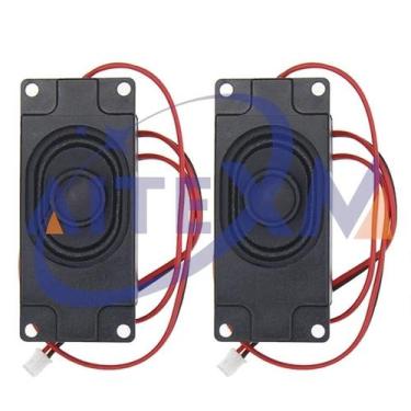 Imagem de Conjunto De Mini Alto-falantes 3W 8Ohm Cabo De 420mm Caixa De Som Músi