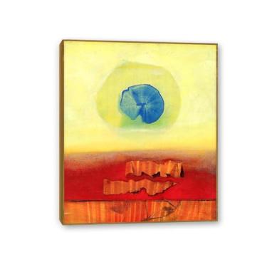 Imagem de Pôster Max Ernst Copeaux d'outre-mer Reproduções de pinturas famosas Surrealismo Arte de parede Tela Max Ernst Decoração de parede para presentes de sala de estar 90 x 70 cm (91.4x71.1 cm) Emoldurado