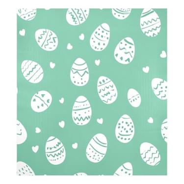 Imagem de Blueangle Capa magnética de ovos de páscoa para lava-louças, decoração da capa frontal da máquina de lavar louça, adesivos de eletrodomésticos, adesivos de eletrodomésticos, 58 cm C x 66 cm adesivo