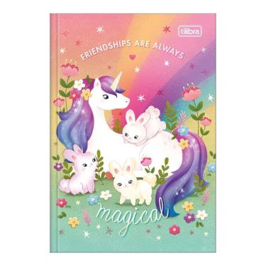 Imagem de Caderno Brochura Capa Dura 1/4 Pequeno Blink 80 Folhas Tilibra Estampa 2