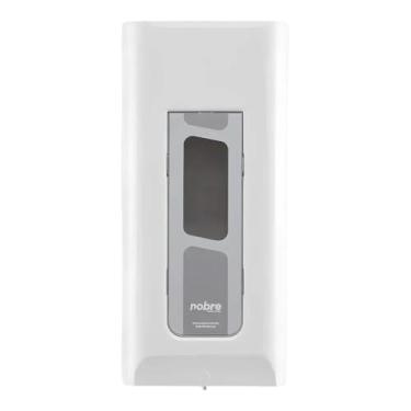 Imagem de Dispenser 800ml Branco Street Nobre – Para Sabonete Líquido ou Álcool Gel com Reservatório Interno