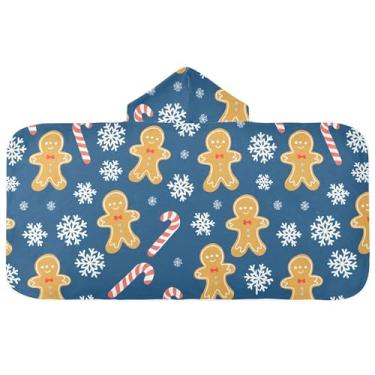 Imagem de Burbuja Toalha de banho com capuz de laço rosa para crianças, toalha de praia de pelúcia macia absorvente para chá de meninas e meninos 3-10 anos, 61 x 127 cm