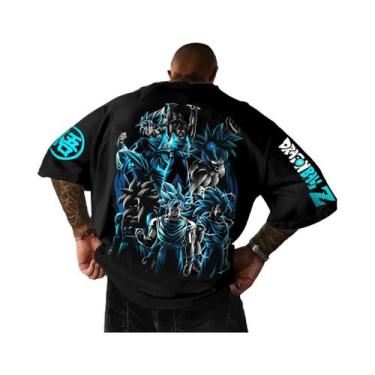 Imagem de Camiseta Masculina Dragon Ball Goku Black Super Saiyan Verão Estilo Ur