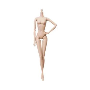 Imagem de Boneca BJD De 30cm Com Corpo Removível, Pele Branca E Marrom, Moda Eur