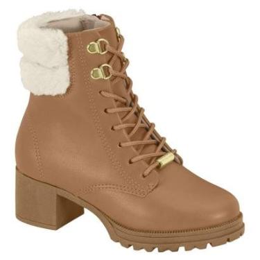 Imagem de Bota Molekinha 2178.103 Coturno Salto Grosso Tratorado-Feminino