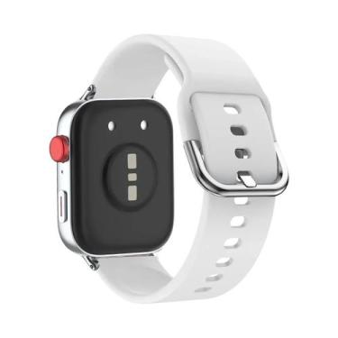 Imagem de Pulseira De Silicone Para Huawei Watch FIT3/4 pro Com Fivela De Metal 