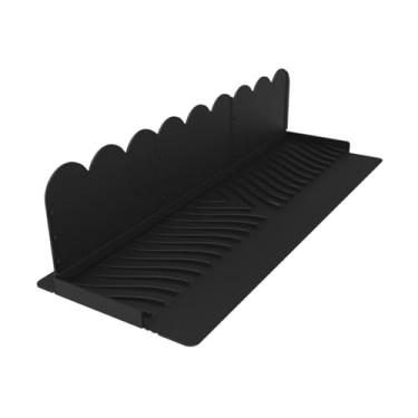 Imagem de Generic Protetor contra respingos de água para pia de cozinha, barreira de silicone contra respingos de água, para lavagem de louça, ilha de cozinha, Preto