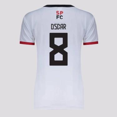 Imagem de Camisa São Paulo Tela 8 Oscar Feminina Branca - Braziline, M