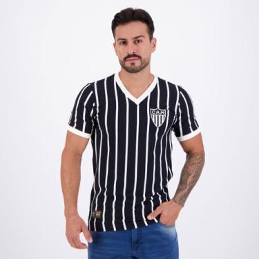 Imagem de Camisa Atlético Mineiro Retrô 1941 Preta - Retromania, G