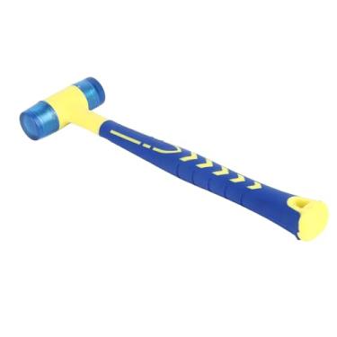 Imagem de Cryfokt Martelo de Cabeça Dupla Macia de Borracha para Instalação de Piso, Martelo Removível de Absorção de Choque para Portas e Janelas de Casa, 25 Mm para Projetos de Bricolage e Montagem de Móveis