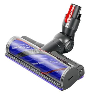 Imagem de JEDELEOS Limpador de cabeça de motor antiembaraço atualizado para aspirador Dyson V7 V8 V10 V11 V12 V15 Gen 5 SV10 SV11 SV14 SV22 SV24, limpador de liberação rápida, rolo de escova de cabeça para