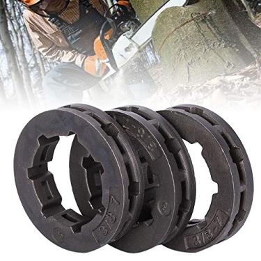 Imagem de Naroote Roda Dentada 3/8 pol. 7T de 68210 para Peças de Motosserra ; Acessórios para Equipamentos de Jardim Adequados para MS440 MS660 para 3 X Roda Dentada