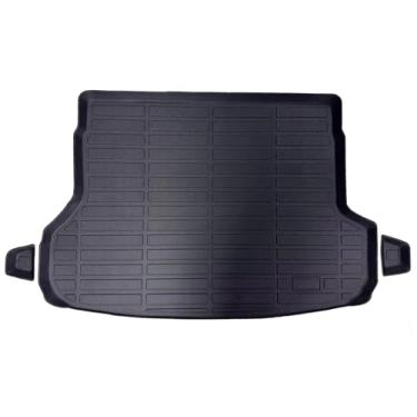 Imagem de Yakitoko Tapete de forro de porta-malas de carro 3D TPE para Subaru Forester 2019-2024, ajuste personalizado, proteção de piso à prova d'água para todos os climas, resistente e inodoro