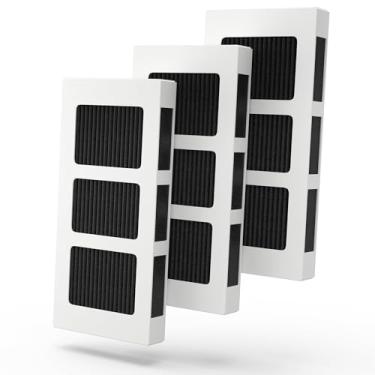 Imagem de Pacote com 3 filtros de ar para geladeira de substituição para Paultra2, compatível com Frigi-daire Pureair Ultra 2, Pure Air Ultra 2, Pureair Ultra II e Elec-trolux 242047805, 5303918847, EAP12364179