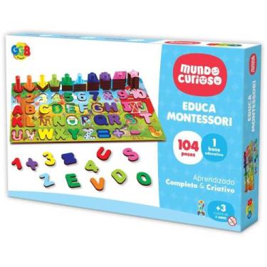 Imagem de Brinquedo Pedagogico Educa Montessori