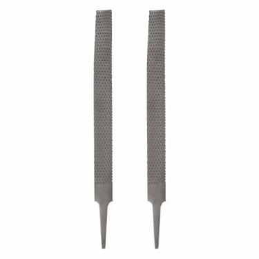 Imagem de HARFINGTON 2 peças de lima de madeira de 20 cm aço cortado meio redondo lima de lima multifuncional para marcenaria, afiação, madeira, metal