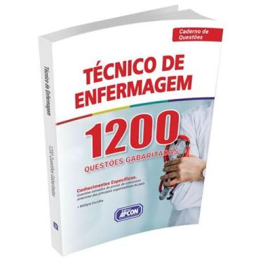 Imagem de Livro - 1200 Questões - Técnico de Enfermagem - APCON