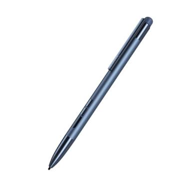 Imagem de Penstar Caneta Stylus digital B6 para eNote Pro, borracha integrada e 3 botões de atalho, 8192 níveis de sensibilidade à pressão, corpo de metal – verde montanha