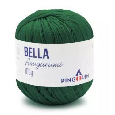Imagem de Fio Bella Amigurumi Cor 2691 Soldado 203 Metros 100 Gramas Pingouin