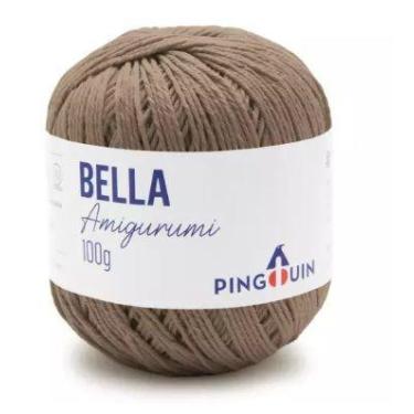 Imagem de Fio Bella Amigurumi Cor 0704 Duna 203 Metros 100 Gramas Pingouin