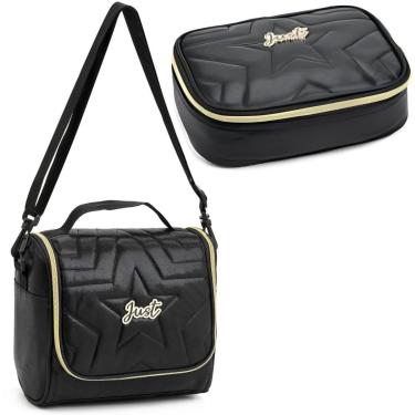 Imagem de KIT LANCHEIRA TÉRMICA E ESTOJO BOX ESCOLAR MENINA JUST-Feminino