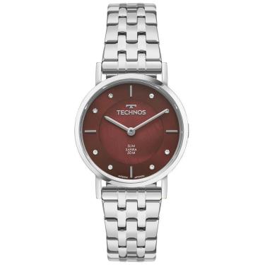 Imagem de Relógio Technos Feminino Slim Prata - 2025LUK/1N-Feminino