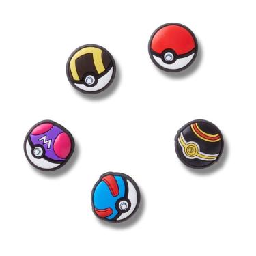 Imagem de Jibbitz™ Pokebola Pack com 5 Peças Único-Unissex