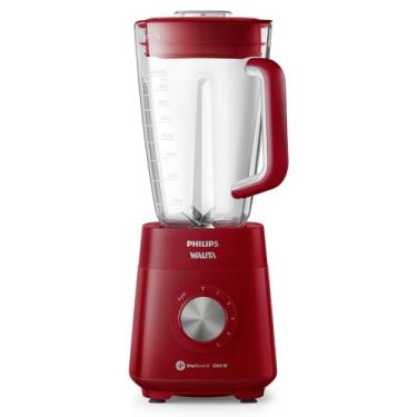 Imagem de Liquidificador Philips Walita Série 5000 Vermelho, 110V - RI2240/41
