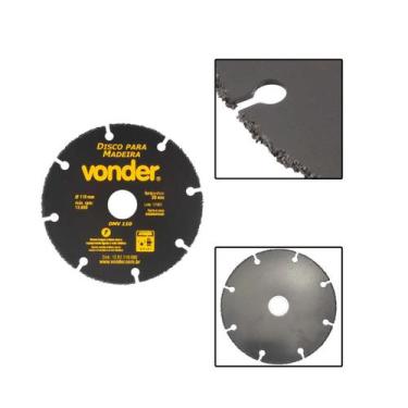 Imagem de Disco De Corte Para Madeira Mdf Pvc 110mm - Vonder