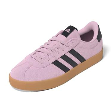 Imagem de adidas Tênis feminino VL Court 3.0, Rosa transparente/tinta/goma, 40