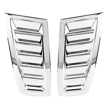 Imagem de Generic ABS Elegante Bonnet Air Adequado para Tampa de Ventilação Adequada para RS MK2, Substituição Direta Com Slots Funcionais para Acessório de Modificação de Carro Automático (Galvanoplastia