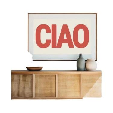 Imagem de Pôster Moderno OH HI OK Em Tela Para Decoração De Quarto, Estudo, Sala