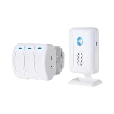 Imagem de Campainha Sem Fio Com Sensor De Movimento E Luz Noturna, 36 Toques, Al