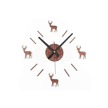 Imagem de Relógio de parede de acrílico, casa, escritório, cozinha, sala de estar, quarto infantil, espelho de acrílico, grande, relógio de parede sem moldura, decoração