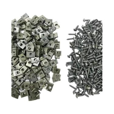 Imagem de Kit De Parafusos Autoatarraxantes Para Carros E Motos, Espaçadores Met