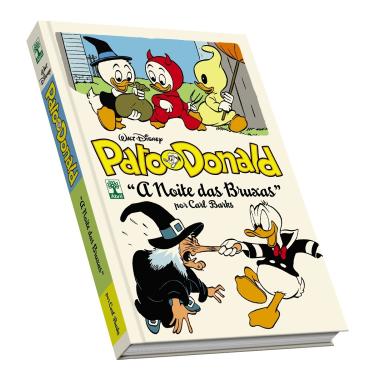 Imagem de Pato Donald : A Noite das Bruxas Carl Barks Walt Disney Edição de Colecionador Editora Abril Publicado em 2017 Capa Dura