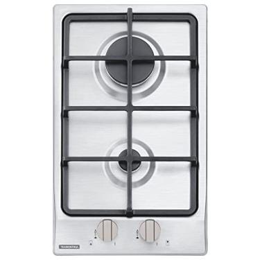 Imagem de Cooktop Domino 2gx He Safestop 30 Tramontina Inox